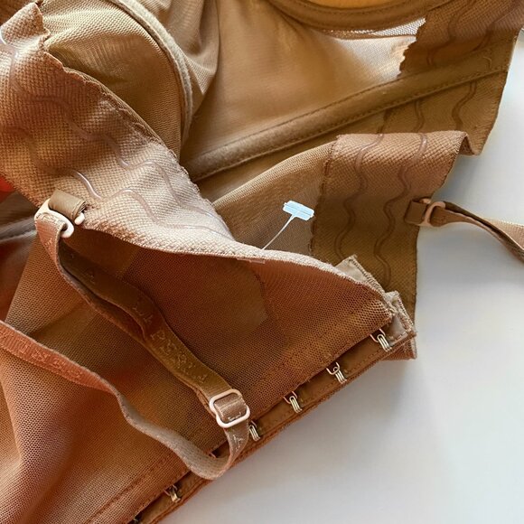 La Perla Italy Nude Removable Straps Shapewear Corset Lingerie Size 3 - Picture 3 of 11